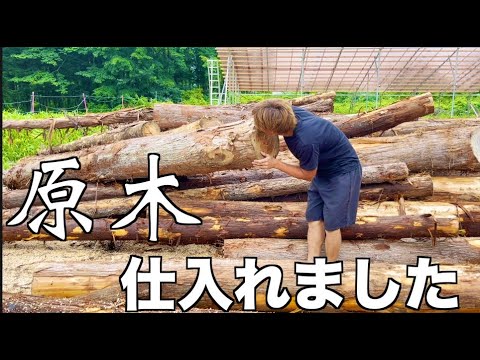 薪になる木の仕入れ【薪屋王への道#4】 - YouTube