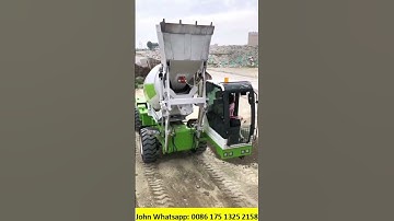 LUTON Self Loading Concrete Mixer Was Used for All Kinds of Construction Projects