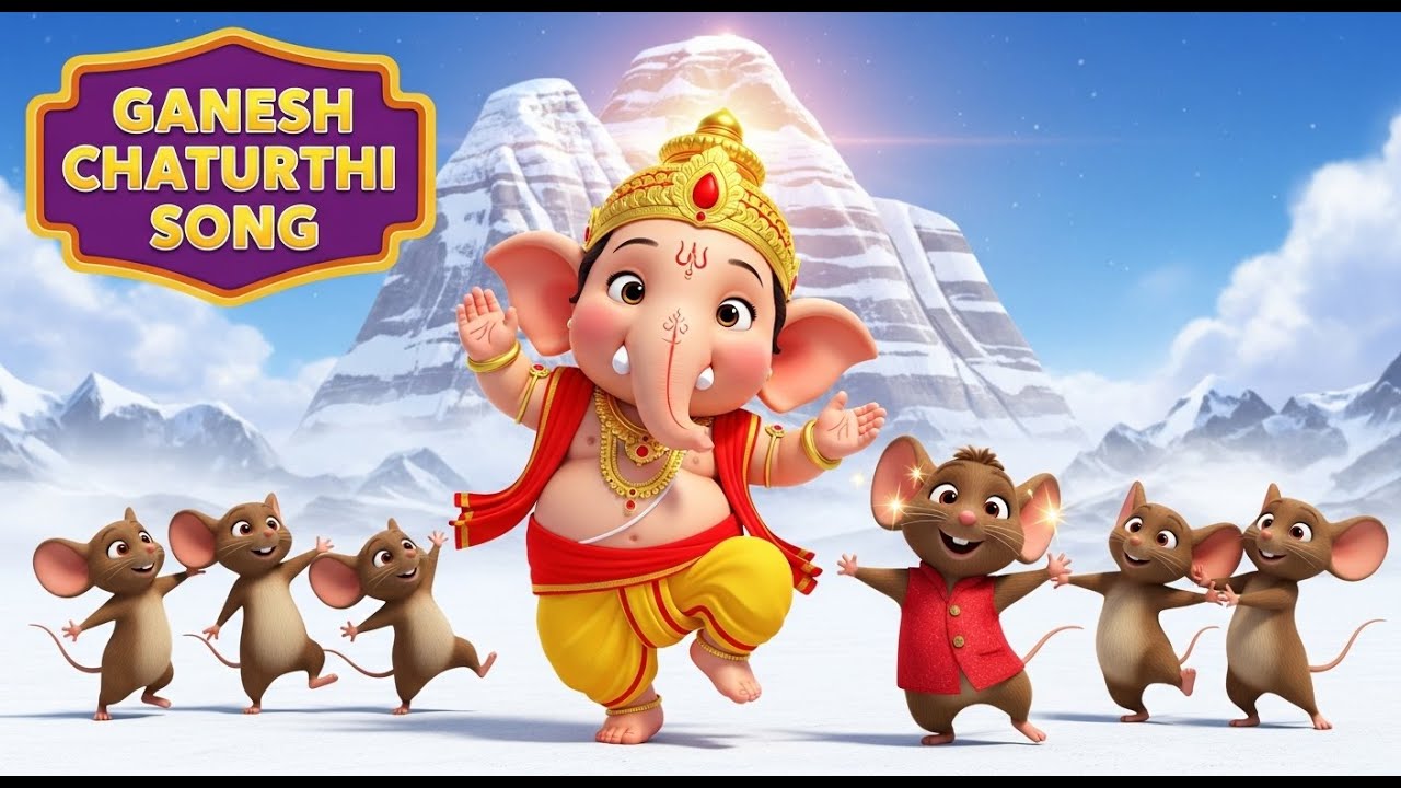 Bal Ganesh - Shankarji Ka Damroo - Popular Songs for Children | Ganesh 3D Animation Song