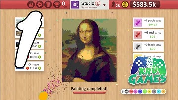 Ant Art Tycoon Gameplay #1 - All Levels (Android, IOS)