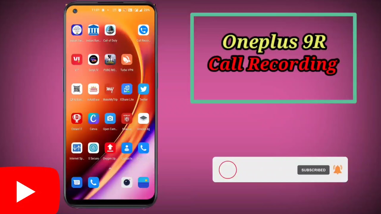 Oneplus 9R Automatic Call Recording Setting , How To Call Recording in Oneplus 9R