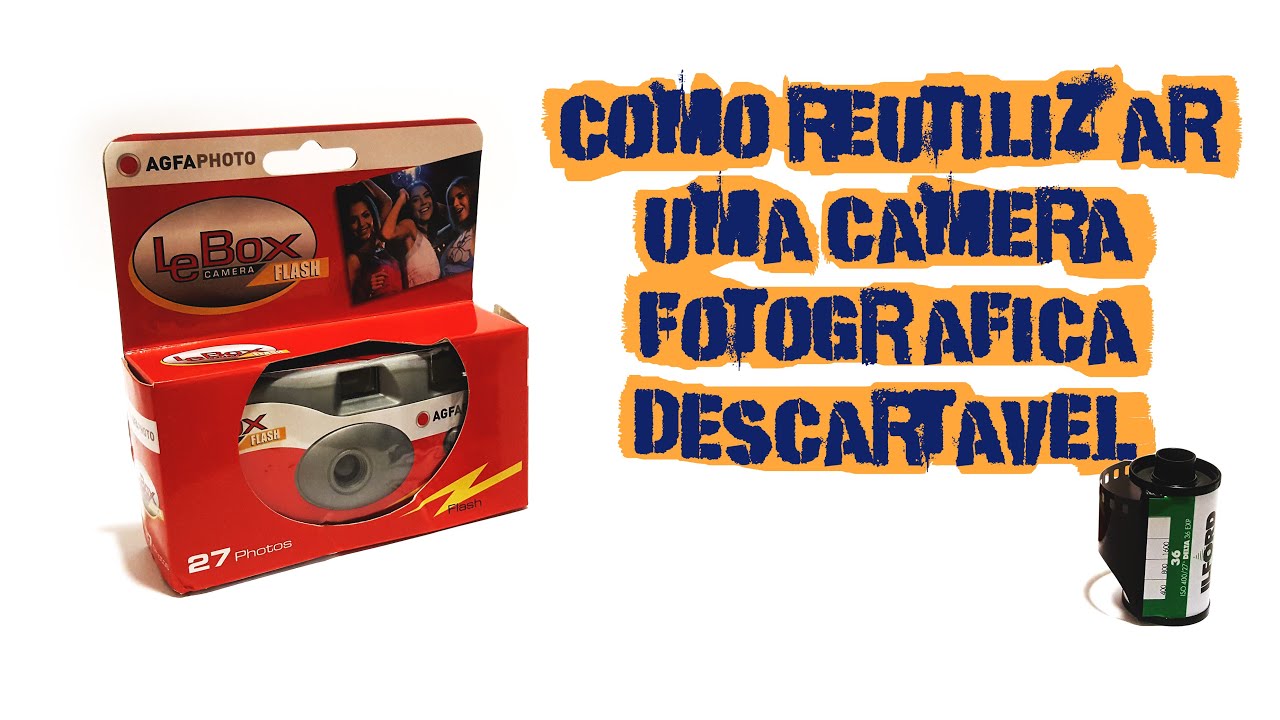Como Reutilizar uma Câmera Fotográfica Descartável da AGFA