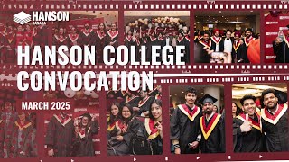 Watch Hanson College Grads Celebrate Big Wins! - March 2025