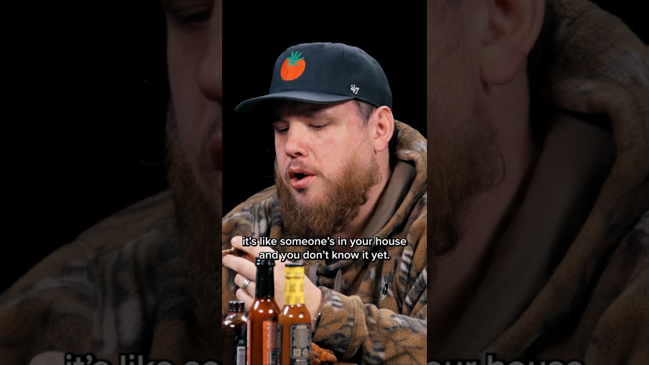 "I need a safe space!" Luke Combs cleans the bone 🥵