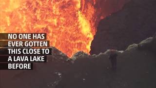Weather Gone Viral: Lava Lake Photographer