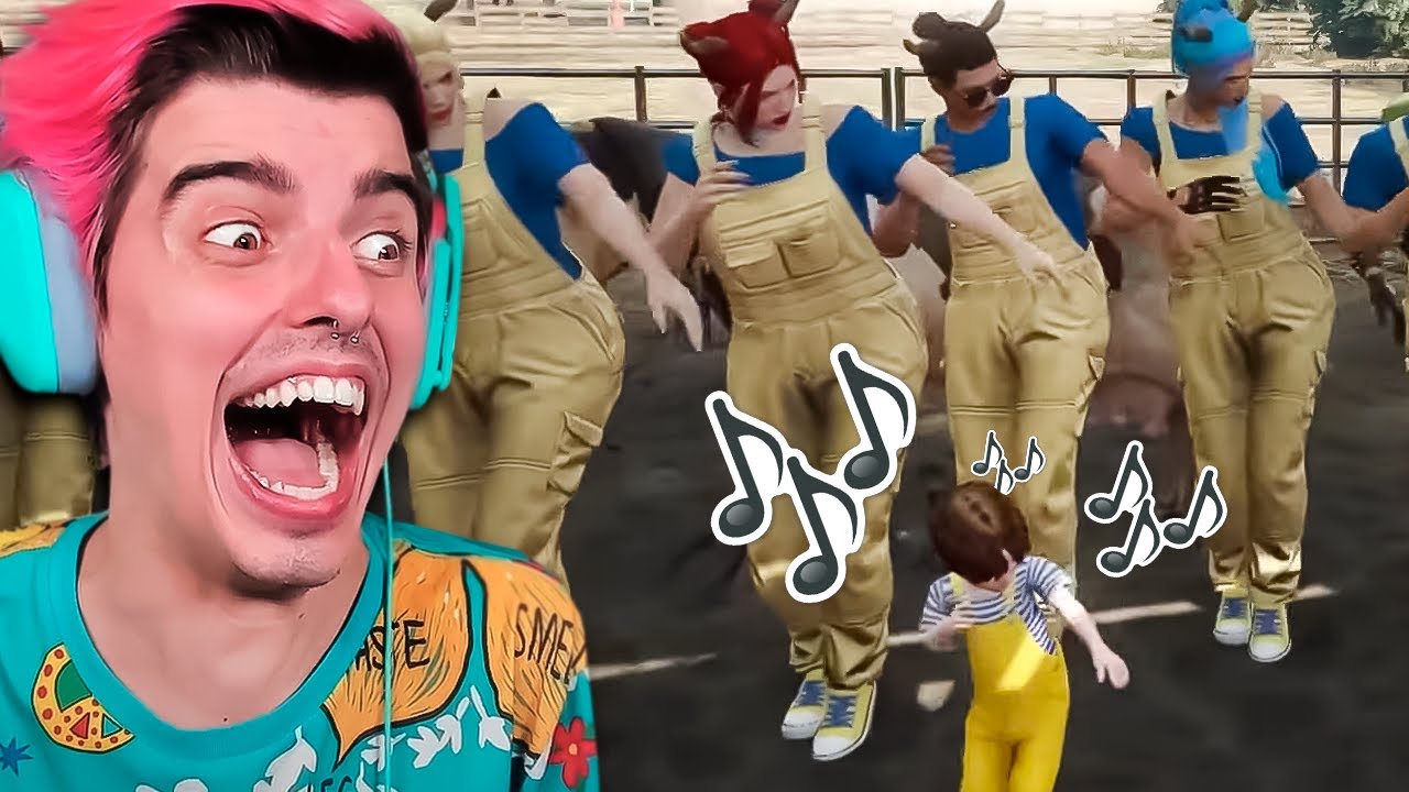 CRIEI minha GANGUE do LEITINHO no GTA RP (FUNBABE ODIOU KKKK)