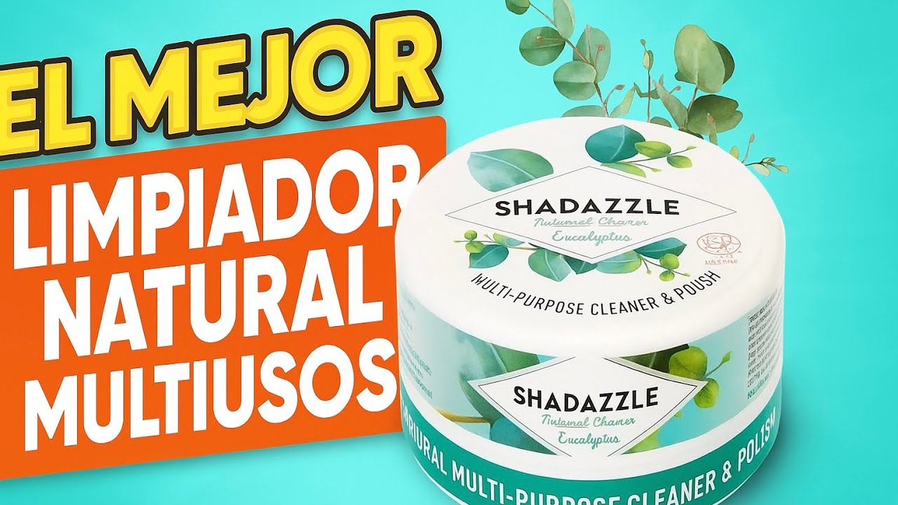Shadazzle: El mejor limpiador y pulidor natural multiusos | Ecológico y eficaz