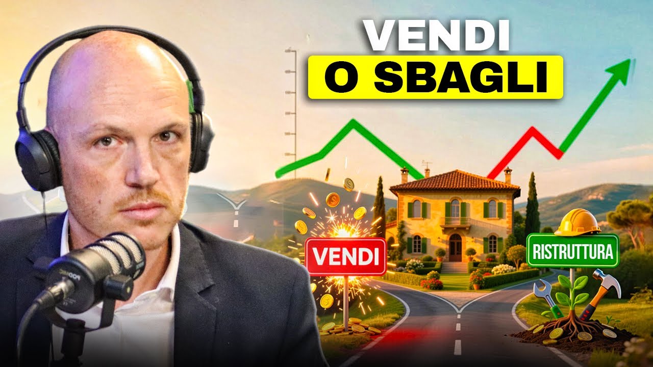 Vendere o ristrutturare? L’errore che ti fa perdere più soldi
