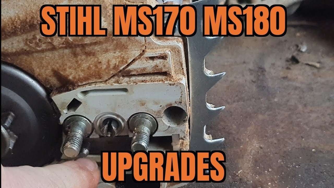 Camping Chainsaw Upgrade Stihl Ms180 MS170 spike & chain adjuster