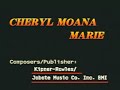 Cherie Moana Marie - Video Karaoke (Vicor)