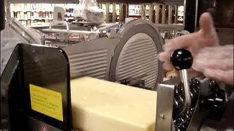 Bizerba Automatic Slicer Machine DEMO.