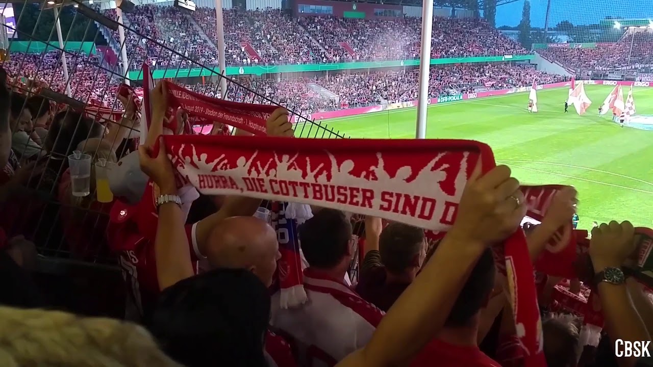 DFB Pokal FC Energie Cottbus - FC Bayern München 12.08.2019