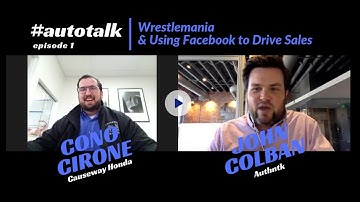 #autotalk Series: Cono Cirone Discusses Facebook for Auto
