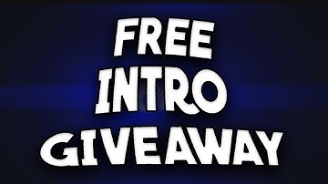 INTRO GIVEAWAY!