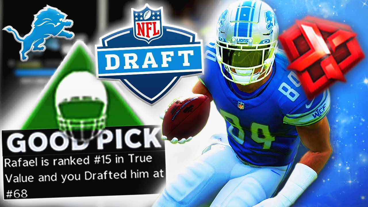 I got the STEAL of the NFL Draft! Madden 22 Lions Franchise Offseason
