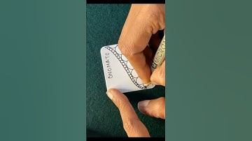 Tangle Repertoire - ONOMATO Zentagle course - www.sandhyamannestudio.com/tangletutelage