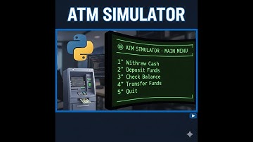 Python Project Showcase: Terminal-Based ATM Simulator
