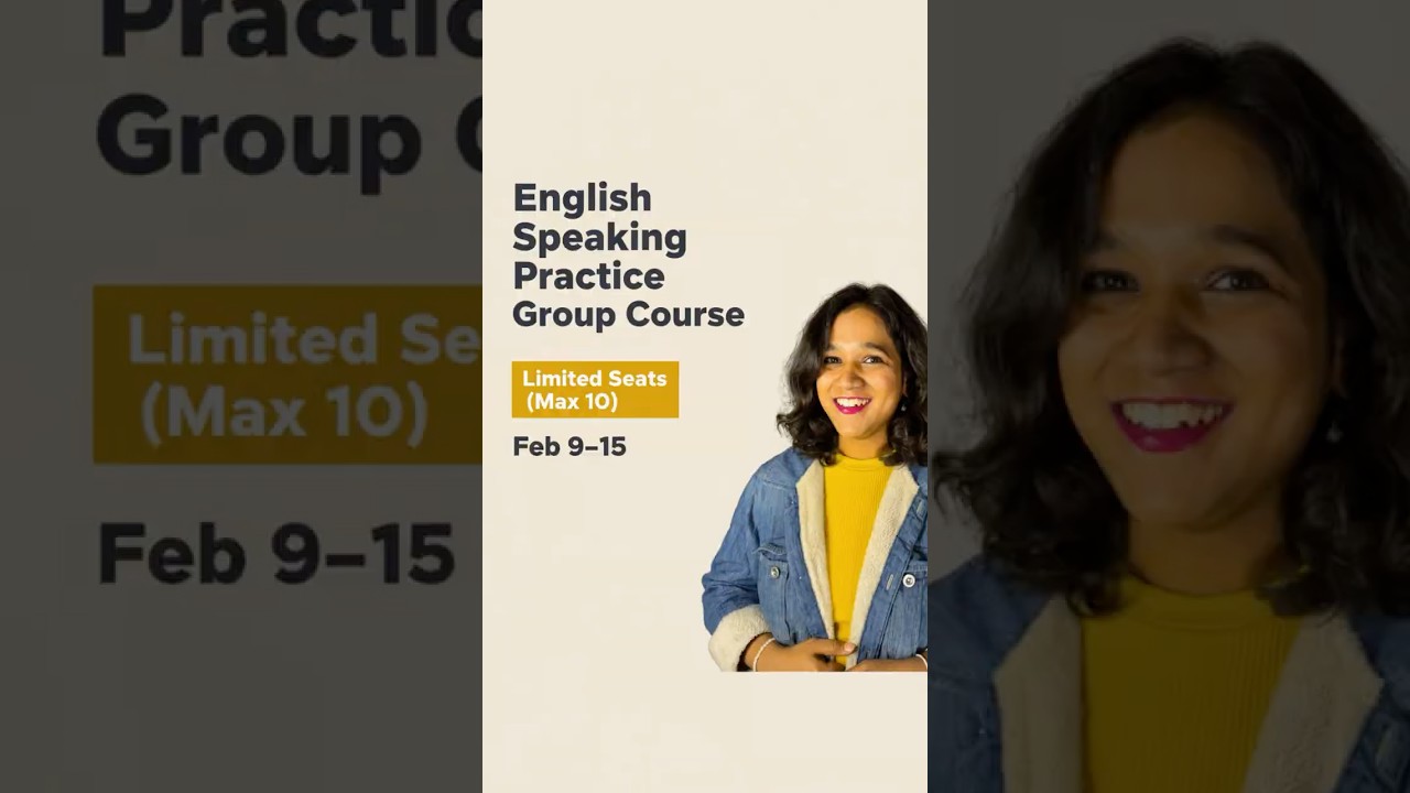 English Speaking Practice Group Classes | Conversational & Business English