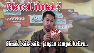 Setengah Juta!!! Paket Internet Unlimited Telkomsel Tanpa FUP!