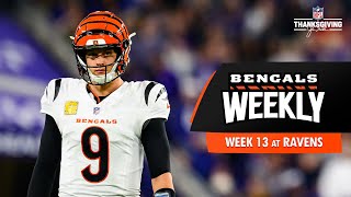 2025 Week 12 Cincinnati at Baltimore Ravens | Bengals Weekly