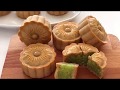 Pandan Coconut Filling Mooncake 班兰椰蓉月饼