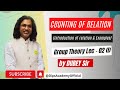 Counting Of Relations in Group Theory | Lecture 02 (I) by Dubey Sir | CSIR NET | IIT JAM | GATE Math