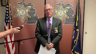 Sheriff gives press conference after fatal pedestrian crash at Walmart