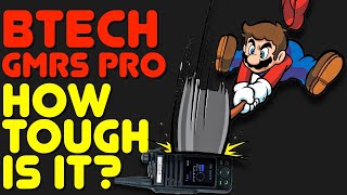 BTech GMRS Pro Durability Test - How Tough Is The GMRS Pro Radio From BTech