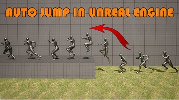 How To Make An Auto Jump Mechanic In Unreal Engine 4 And 5 (Tutorial) | Minecraft Auto Jump In UE5