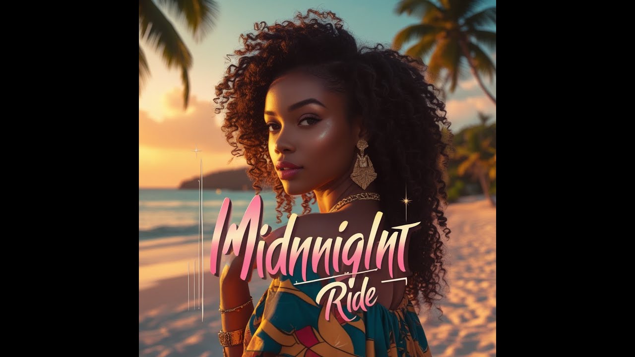 Midnight Ride – Afrobeats Romance in Paradise  Afro Caribbean Love Visual