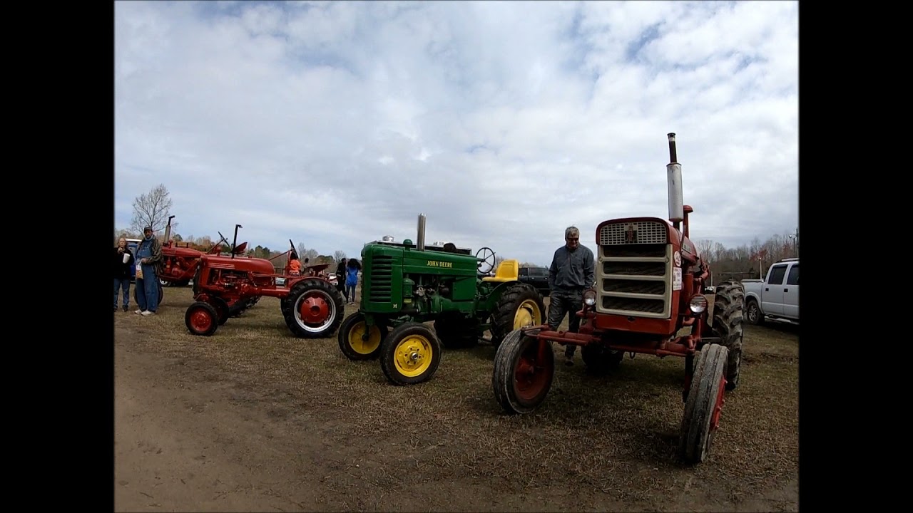 Sandhills Antique Farm equipment Club , Lillington NC show YouTube