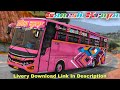 Ganesh Krupa Travels Repaint Realistic Vega Livery Download Link In Description.