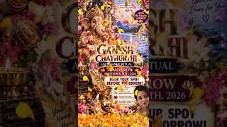 DONT FORGET TO BOOK YOUR SPOT FOR THE GANESH CHATURTHI ABUNDANCE RITUAL 9/14/26 #etsy #ganesh @Sheetalc