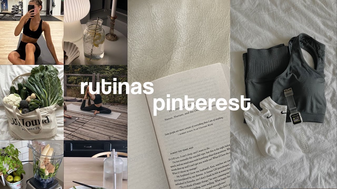 probando rutinas de mañana productivas de pinterest
