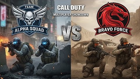 ALPHA SQUAD 💣 VS ⚔️BRAVO FORCE  || CALL OF DUTY || MULTIPLAYER GAME 💪🎯
