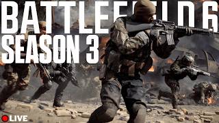 🔴LIVE | Battlefield 6 Season 3 | BF6 IS GETTING 2 MORE YEARS OF SUPPORT!! | PS5 Gameplay