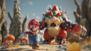 The adventure of Super Mario and Bowser long video #mario #bowser #animation