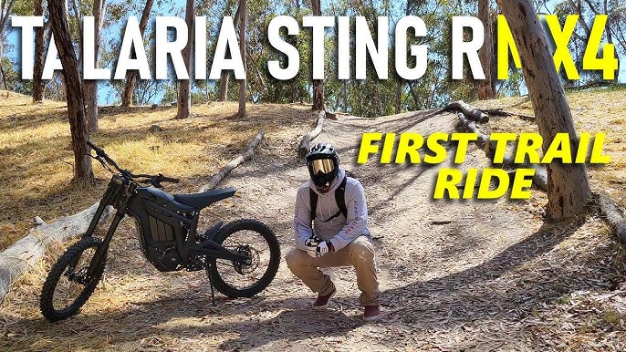 Talaria ebike First Trail Ride on the TALARIA STING R (MX4)! + Cruising Around Mall || 2023 Ebike Trail Ride