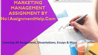 Marketing Management Assignment Help By MBA And Ph.D. Writers