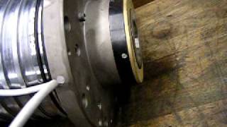 HSD spindle testrun after repair @ Leurs Electro Belgium