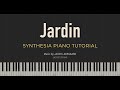 Jardin \\ Jacob's Piano \\ Synthesia Piano Tutorial