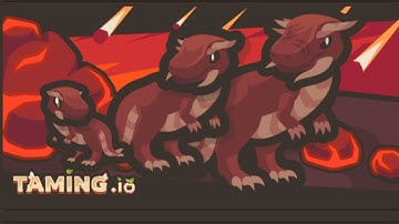 Taming.io - the triple cratodon experience (with some neat kills)