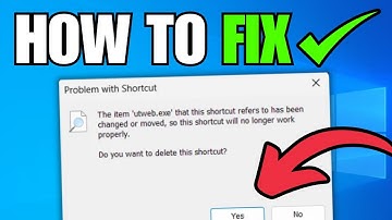 How To Fix Chrome.exe Shortcut Changed or Moved