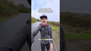 Running Until I Break 21 Days, 231 Miles. Guess What Day Ill Fail?