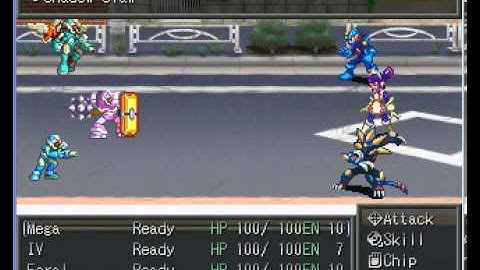 Megaman Invasion - Battle Test 2 - RM2K3