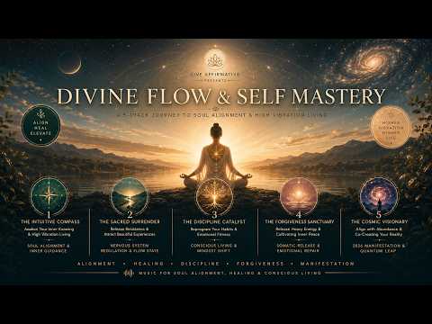 Divine Flow & Self Mastery 🌟 5-Track Affirmation Journey for Self Mastery | Live Affirmative