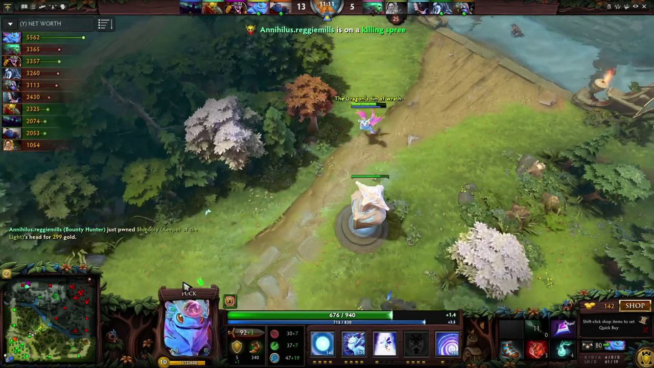 100  Miracle  Puck 9k MMR Full Gameplay