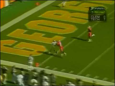1999 Georgia Tech-Clemson Joe Hamilton to Kelly Ca...