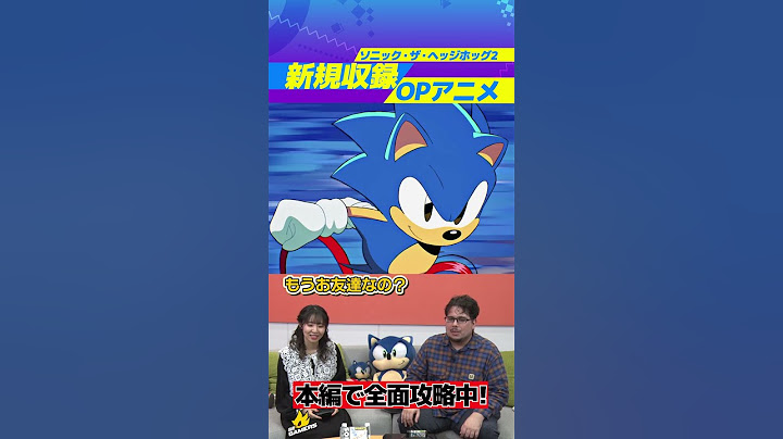 【新要素】ソニック・ザ・ヘッジホッグ2の新規収録ムービーを公開！【音速ゲーマーズ】