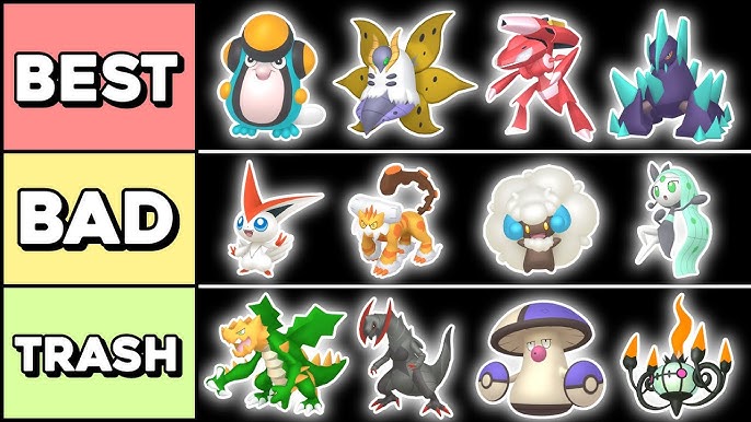 These are the BEST SHINY POKEMON From Generation 4 (Tier List